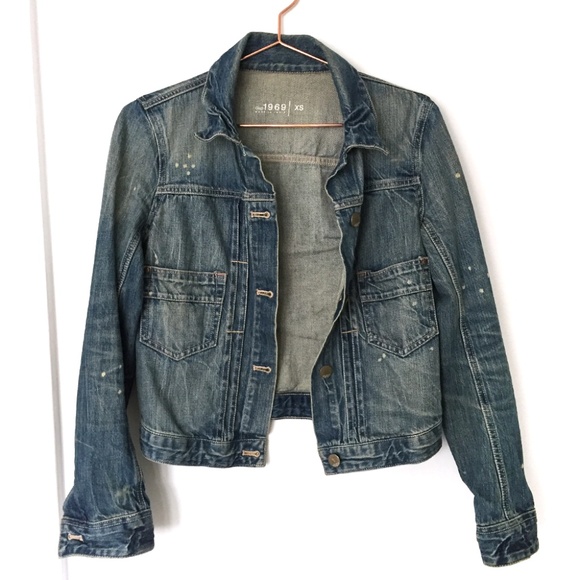 GAP Jackets & Blazers - GAP 1969 Jean Jacket with Elbow Patches